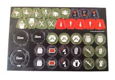 40k Astra Militarum Kasrkin Tokens Sheet