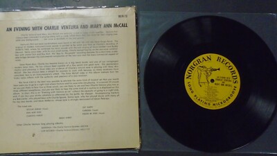VG+ Charlie Ventura An Evening With Mary Ann Mccall Norgran MGN-20