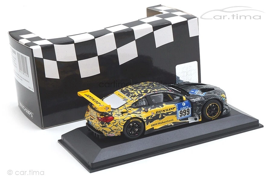 BMW M6 GT3 24h Nürburgring 2016 Bouveng/Di Martino/Krognes MINICHAMPS 1:43 - Immagine 3 di 4