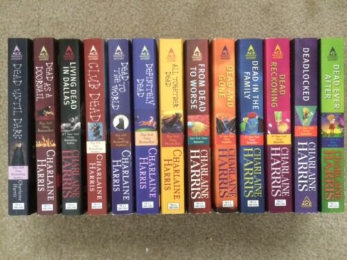 Sookie Stackhouse/True Blood 1-13 Complete Series set Charlaine Harris lot - Picture 1 of 2