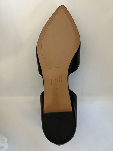 New In Box - J.Jill Sutton D'Orsay Black Slip On Flats Sz 8 M - Picture 3 of 10