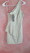 Halston Heritage   Dress NWT One  Shoulder 