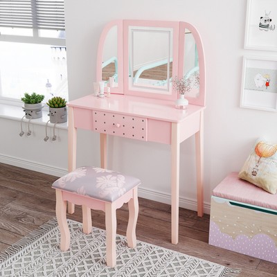 childrens dressing table stool