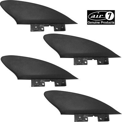 Air7 Click fins 2'' for inflatable SUP river surf paddleboard side fin flex 4pcs
