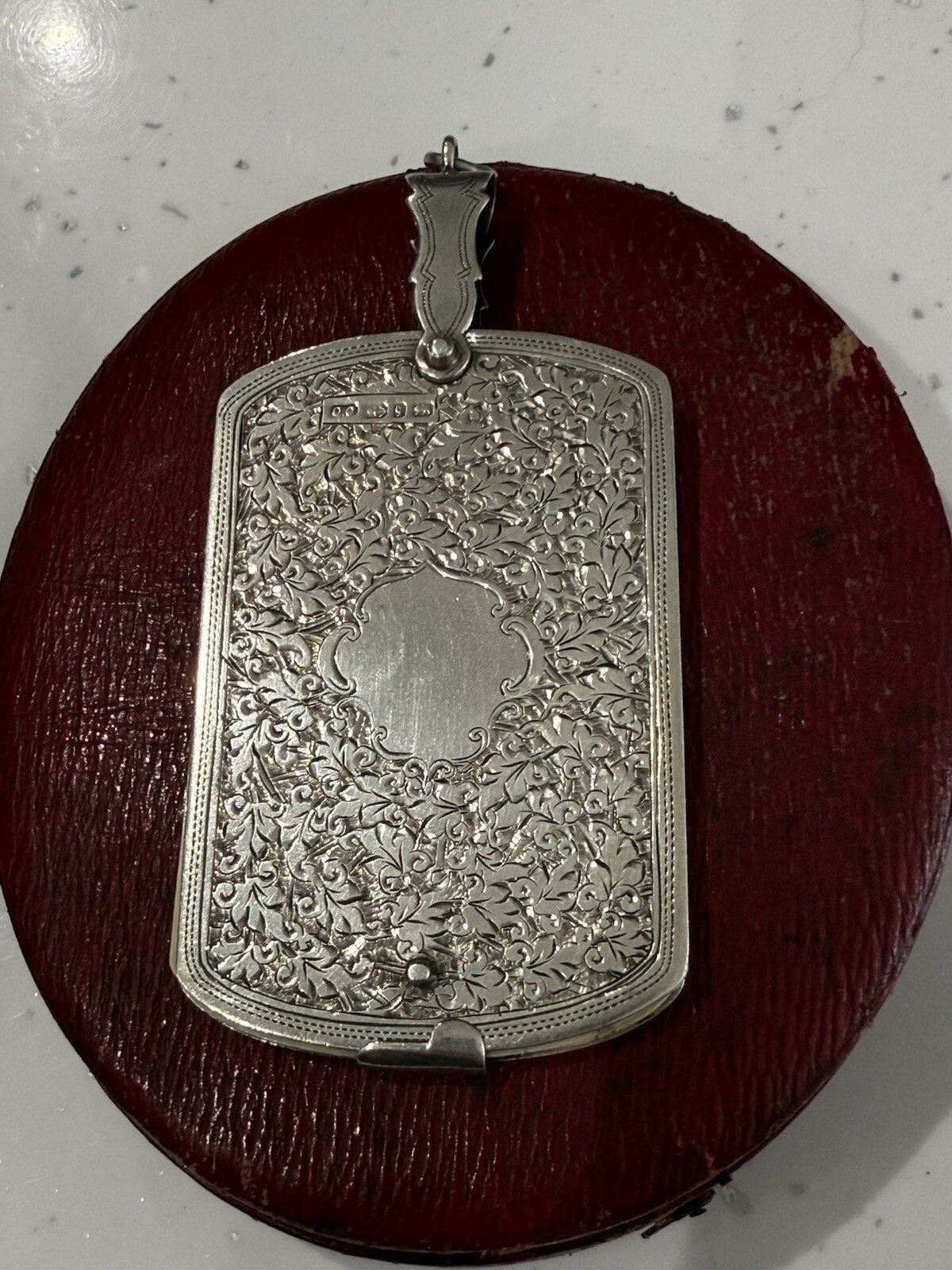 Victorian Antique Solid Sterling Silver Notebook … - image 8
