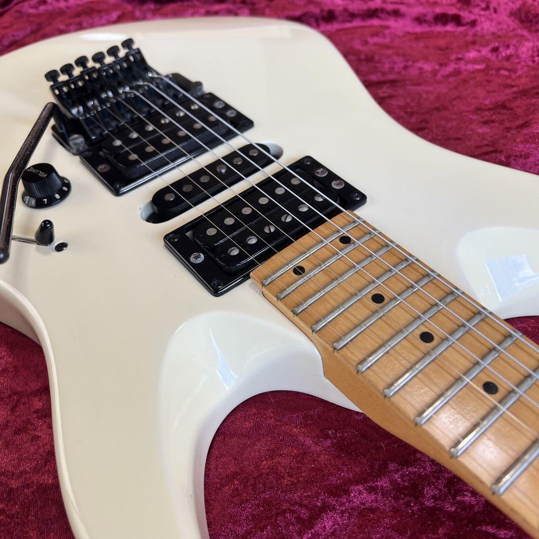 Yamaha RGZ-III White Electric Guitar 1990s Used Shipping