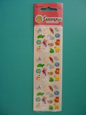 Sandylion Kromekote Stickers HOUSEHOLD PETS Sealed Pkg 1 Sheet