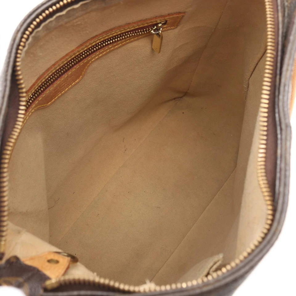 LOUIS VUITTON Looping GM Monogram Schultertasche M51145 PVC Braun Gebraucht D... - Bild 3 von 4