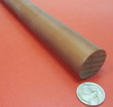 Phenolic Micarta XX Paper Rods 1.250" 1 1/4" Diameter x 24" Long