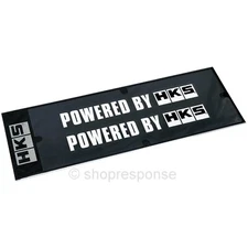 HKS 51003-AK132 Powered by HKS Stickers Decals White Genuine JAPAN JDM