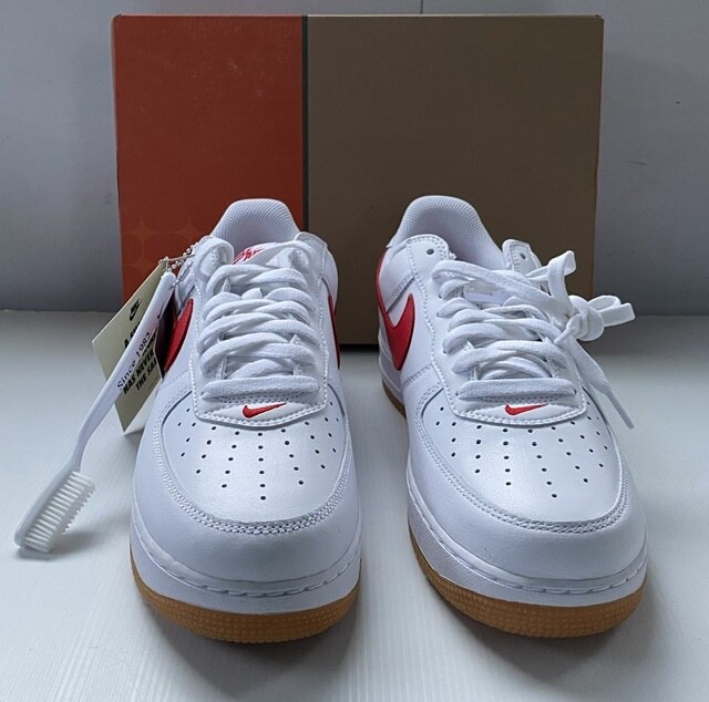 Nike Air Force Low Retro Colour Of The Month WHITE/Red UK 10/US 11/EU 45