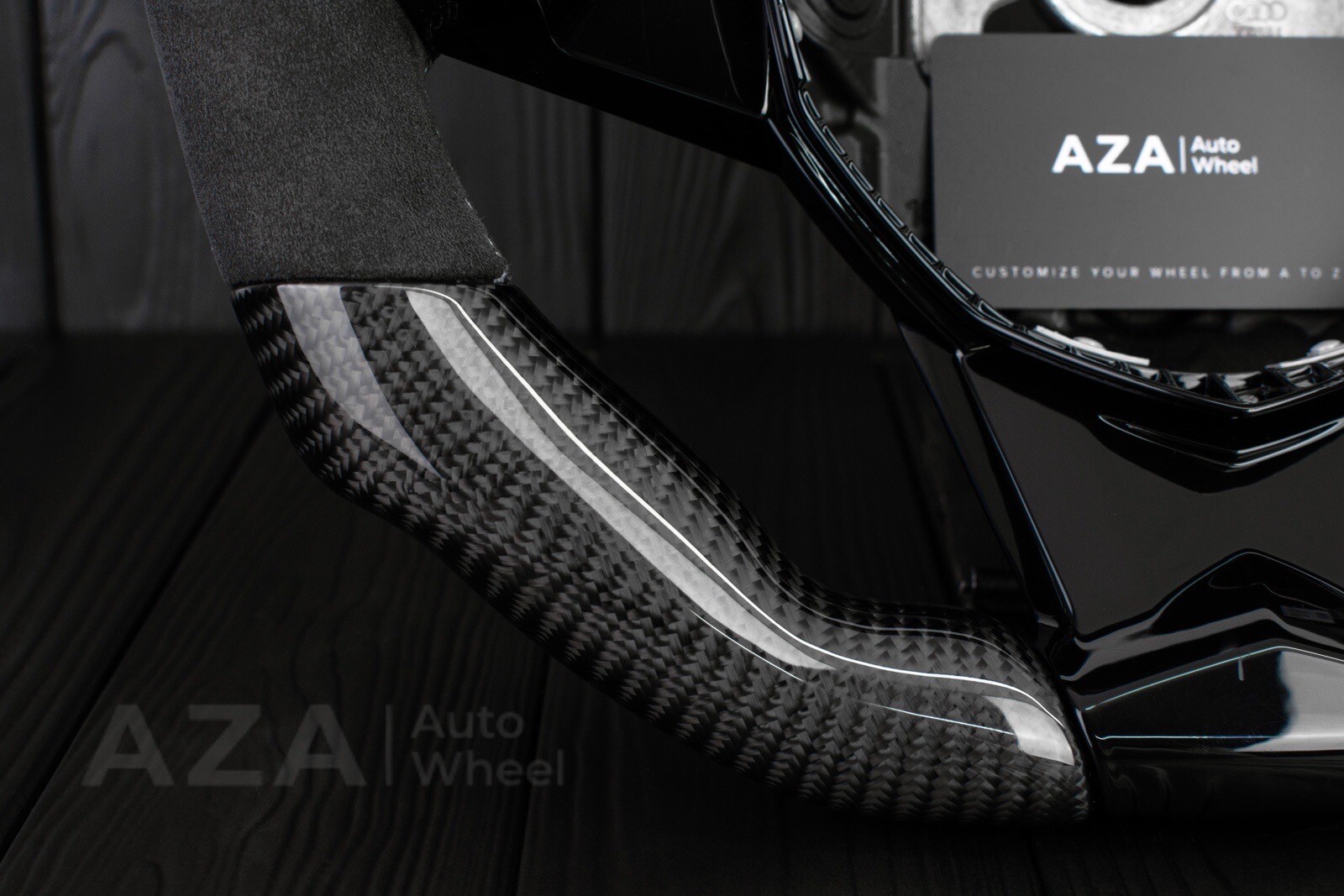 Lamborghini Aventador  SV SVJ Custom Carbon Fiber Steering Wheel