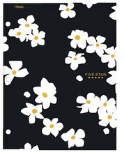 Five Star Beautiful  Portfolio Large Daisies, 3-Hole, 9.5" x 12", Mod Daisy