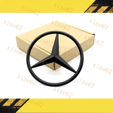 Rear Boot Lid Badge Emblem Star For E-Class W213 2016-22 Matte Black A2138170016