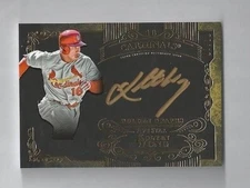 2015 Topps Five Star Kolten Wong Auto #d /10 Golden Graphs Saint Louis Cardinals