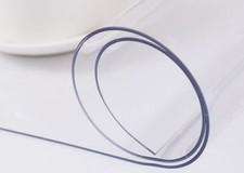 1.6mm THICK UV COLD CRACK RESISTANT CLEAR PVC SHEETING WINDOWS BOAT COVERS