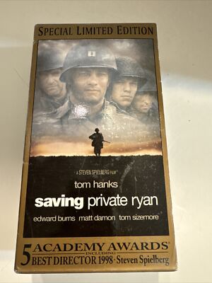 Saving Private Ryan sealed  (VHS, 2000, 2-Tape Set, Special Limited Edition) V2