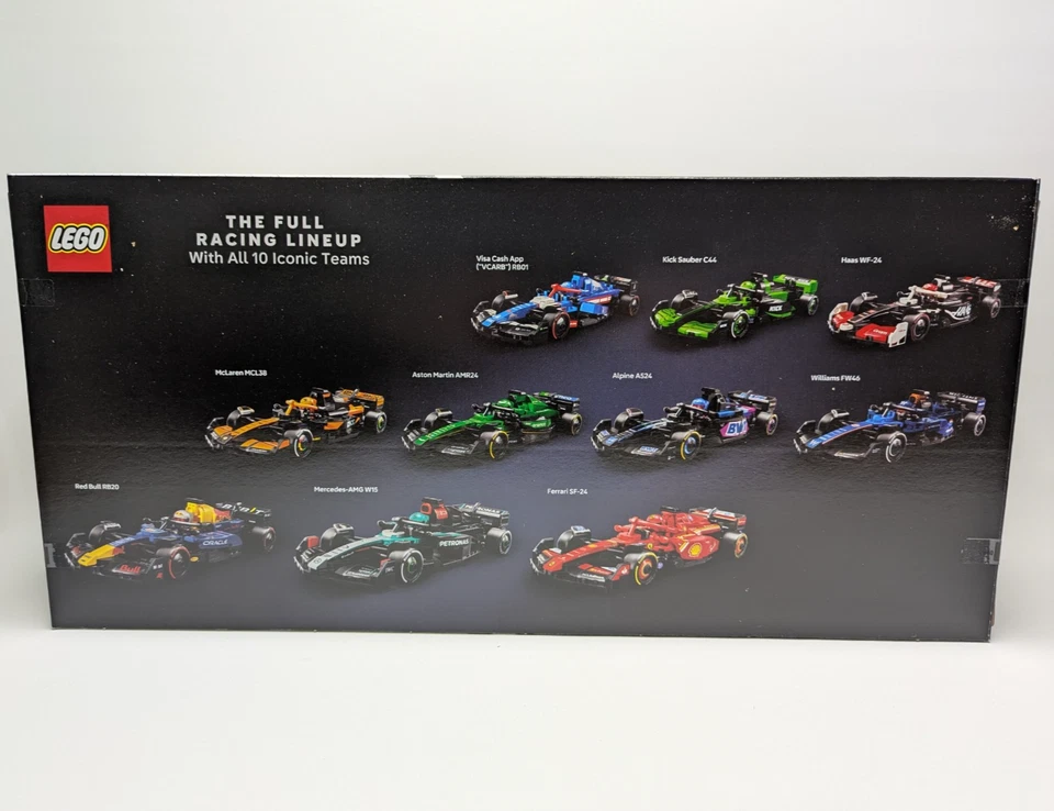 LEGO 66802 Speed Champions Ultimate Formula 1 Collector's Pack 1 Model Car Kit - Image 2 of 3