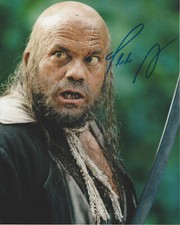 LEE ARENBERG SIGNED 'PIRATES OF THE CARIBBEAN' 8x10 MOVIE PHOTO 3 w/COA ACTOR