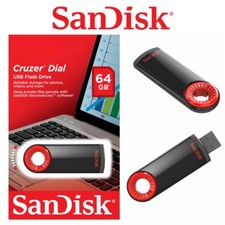 USB 2.0 32GB 64GB 16GB SanDisk Cruzer Dial Blade CZ50 CZ57 Flash Drive USBMemory