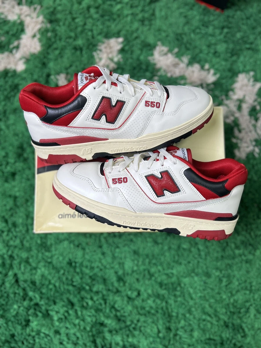 New Balance 550 Aime Leon Dore White Red Size 11 BB550AE1 OG