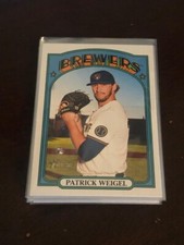 1223-7 2021 Topps Heritage High # RC Patrick Weigel Milwaukee Brewers