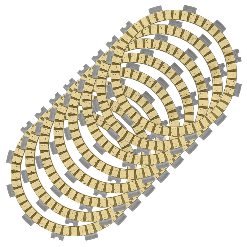 Clutch Friction Plates for Kawasaki Ninja ZX-6R ZX600P ZX600R 2007-2012 Foto 3 de 4