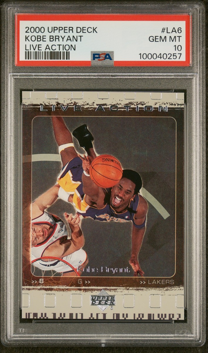 2000 UD LIVE ACTION #LA6 KOBE BRYANT PSA 10 | eBay