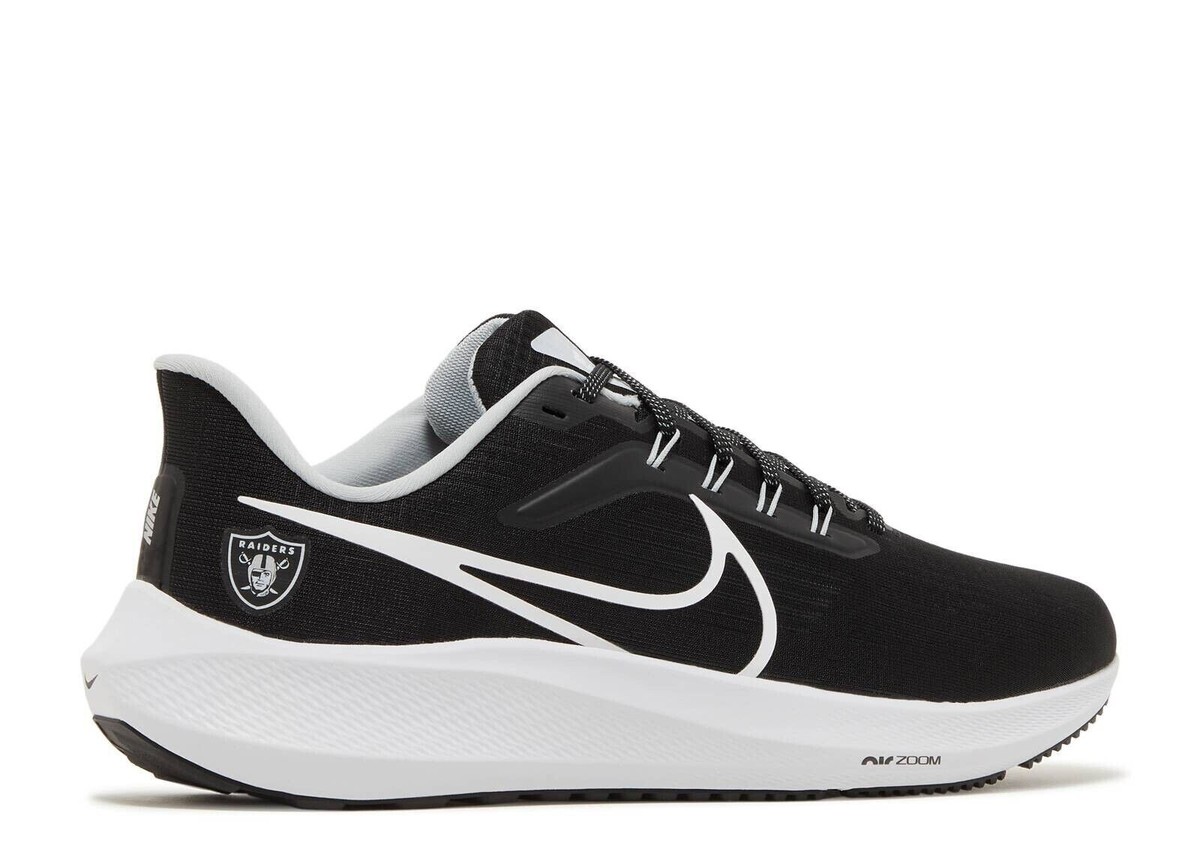 LAS VEGAS RAIDERS Nike Zoom Pegasus 39 Running Shoe Men\'s Size 10 DR2049-001 Las Vegas Raiders Nike Air Zoom Pegasus 39 Running Shoe  main image 4