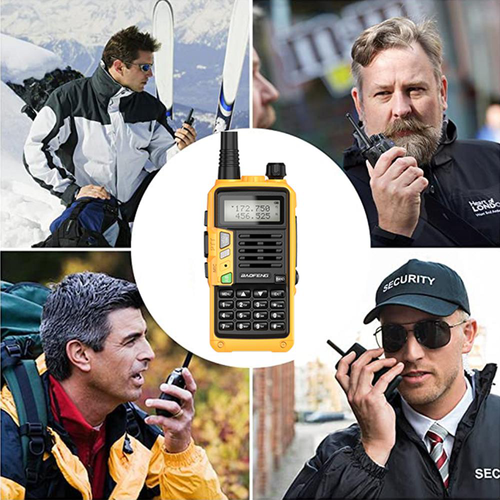 BAOFENG 10W VHF/UHF TRI-BAND WALKIE TALKIE DWUKIERUNKOWE RADIO FM HAM RADIO DALEKIEGO ZASIĘGU - Zdjęcie 4 z 11