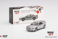 Mini GT 1/64 #107 Nissan Skyline GT-R (R32) Nismo S-Tune Silver