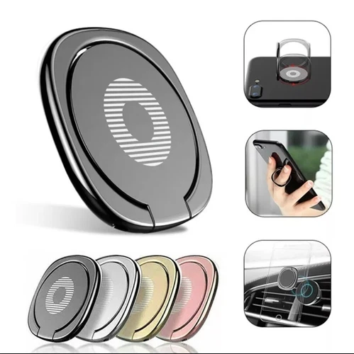 360° Drehbar Handy Smartphone Auto Ring Halter Ultradünn Handyring Fingerhalter - Bild 2 von 27