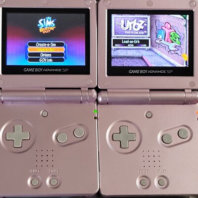 Sims Urbz City & Bustin' Out Nintendo Game Boy Advance GBA Games