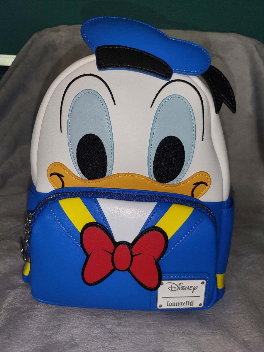 Loungefly Donald Duck Cosplay Faux Leather Mini Backpack  display picture 2