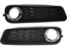 For 2011-2014 Fog Light Bezel DODGE AVENGER Driver & Passenger Side Set of 2Pcs