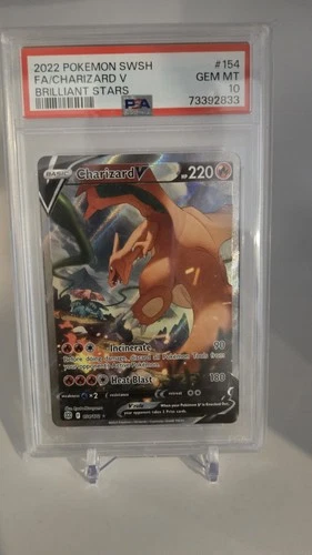 Charizard V (Alternate Full Art) 154/172 Swsh09: Brilliant Stars Holo