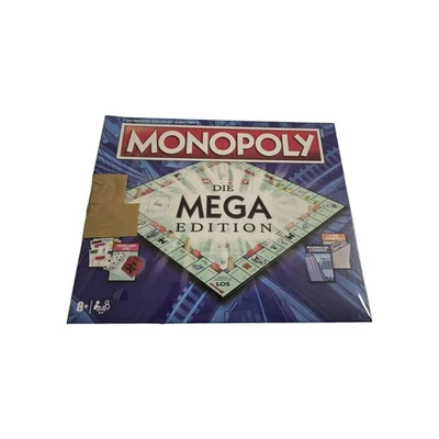 Monopoly Die MEGA EDITION Neu Ovp (Verpackung Leicht Beschädigt) ab 8 Jahre  - Bild 1 von 2