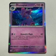 Mismagius 086/217 Ascended Heroes Pokemon Card TCG Holo Rare English 2026 Mint