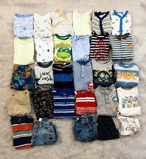 Baby Boy's Size 6/9 Months Summer Clothing Lot 29 Piece
