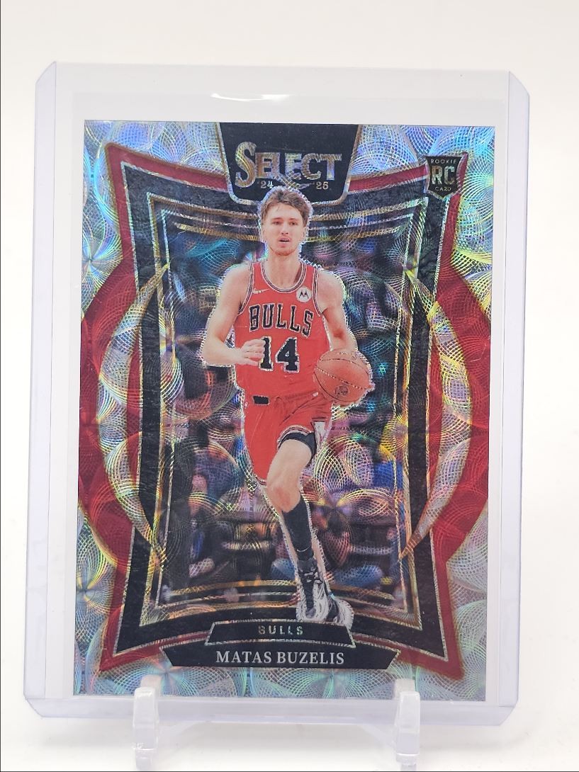 MATAS BUZELIS 2024-25 SELECT CONCOURSE ROOKIE SCOPE PRIZM BULLS RC Q3464