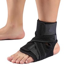 Ankle Brace, Breathable Adjustable Compression Foot Drop Ankle Brace