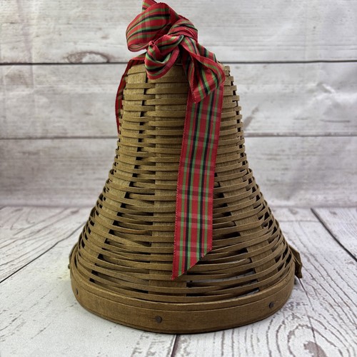 Vintage Longaberger Basket 1983 Christmas Bell w/ Green Tag RARE - Picture 4 of 10