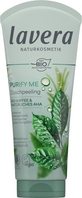 lavera Duschpeeling Purify Me pH Hautneutral Bio Naturkosmetik 200ml