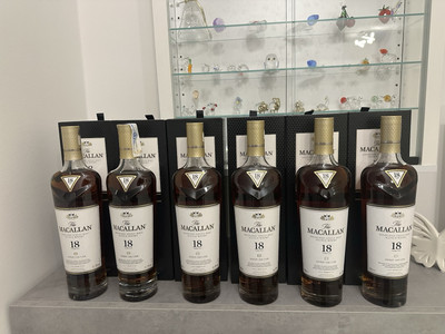 Macallan 18 Jahre Sherry Oak Cask 2023 0,7 Liter Single Malt Whisky versiegelt