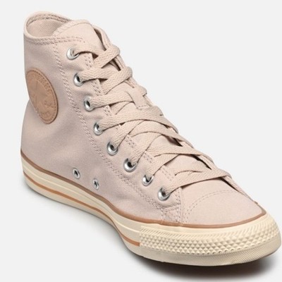 Converse Chuck Taylor All Star Lux High Top Beige Sand Mens 10 Womens 12 A11454C