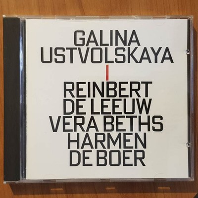REINBERT DE LEEUW / VERA BETHS / HARMEN DE BOER galina ustvolskaya 1 NM/EX
