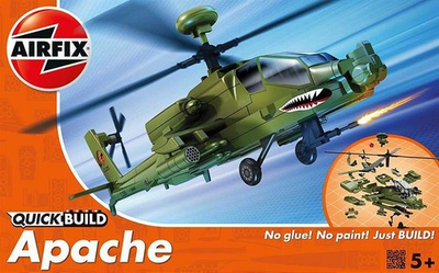 #ad Quick Build Apache Helicopter Snap $26.45