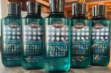 5 FIVE FOOTBALL SEASON 10oz HAIR FACE  BODY WASH Men  s Bath and Body Works