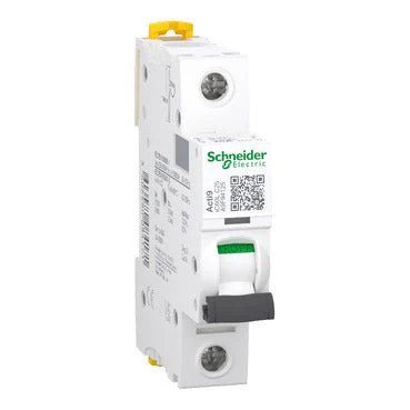 Schneider A9F94125 Acti9 iC60L MCB 1P C 25A 15kA