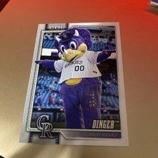 2026 Topps Series 1 Celebration Mascots Dinger #M-9 Colorado Rockies  